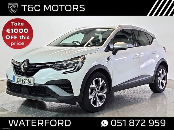 Renault Captur Hatchback, Petrol, 2023, White