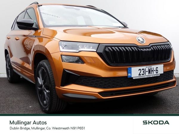 Skoda Karoq SUV, Diesel, 2023, Orange