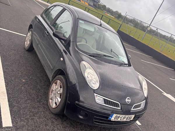 Nissan Micra Hatchback, Petrol, 2008, Black