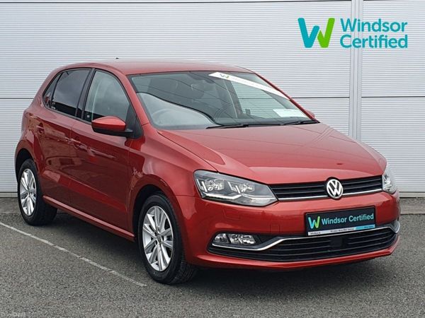 Volkswagen Polo Hatchback, Petrol, 2017, Red