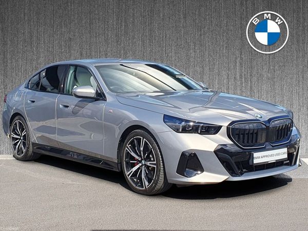 BMW 5-Series Saloon, Petrol Hybrid, 2024, Grey