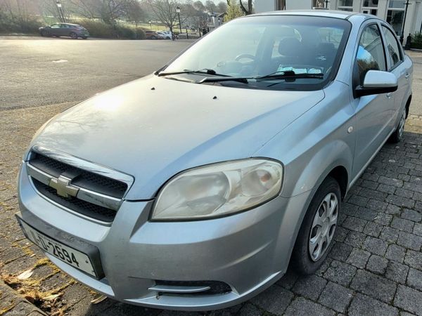 Chevrolet Aveo Saloon, Petrol, 2011, Silver