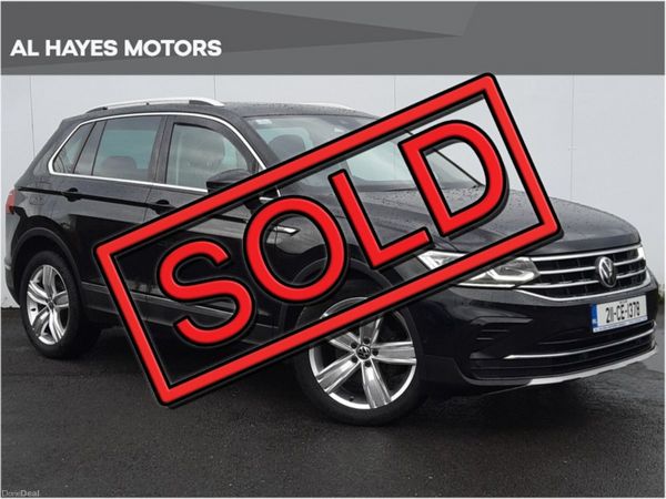 Volkswagen Tiguan SUV, Diesel, 2021, Black