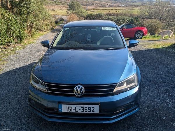 Volkswagen Jetta Saloon, Diesel, 2015, Blue