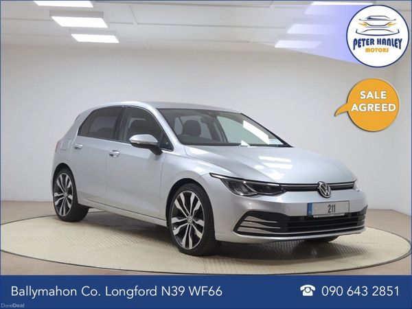 Volkswagen Golf Hatchback, Petrol, 2021, Silver