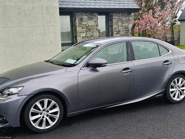Lexus IS Saloon, Petrol Hybrid, 2015, Grey