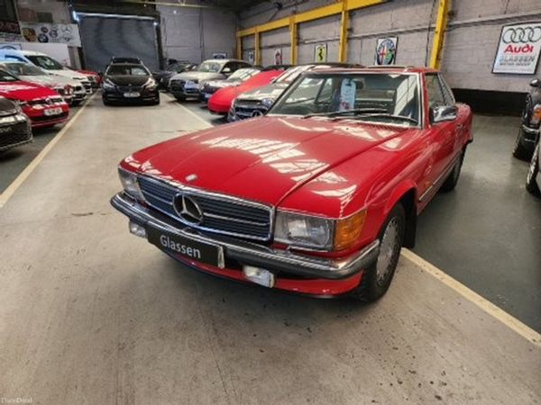 Mercedes-Benz SL-Class Convertible, Petrol, 1986, Red