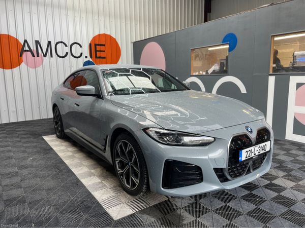 BMW i4 Saloon, Electric, 2022, Grey
