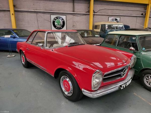 Mercedes-Benz SL-Class Convertible, Petrol, 1967, Red