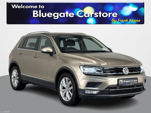 Volkswagen Tiguan Estate, Diesel, 2017, Yellow