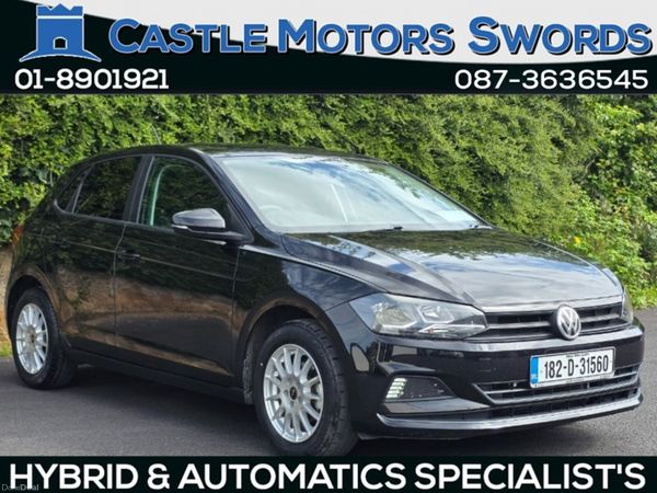 Volkswagen Polo Hatchback, Petrol, 2018, Black