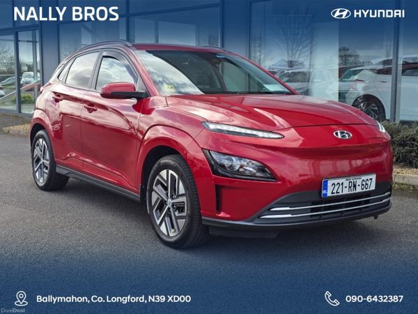 Hyundai KONA MPV, Electric, 2022, Red