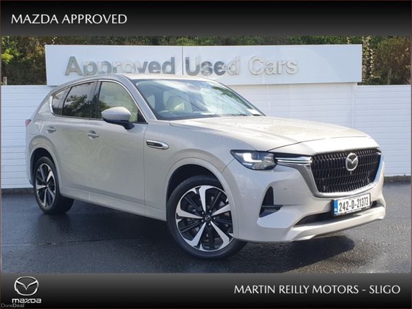 Mazda CX-60 SUV, Petrol Plug-in Hybrid, 2024, Brown