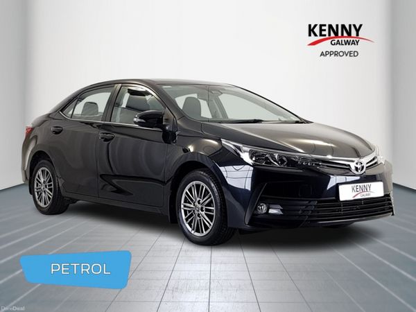 Toyota Corolla Saloon, Petrol, 2018, Black