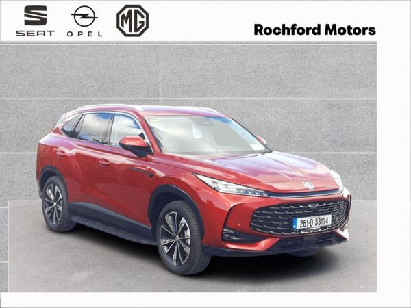 MG HS SUV, Petrol Plug-in Hybrid, 2026, Red