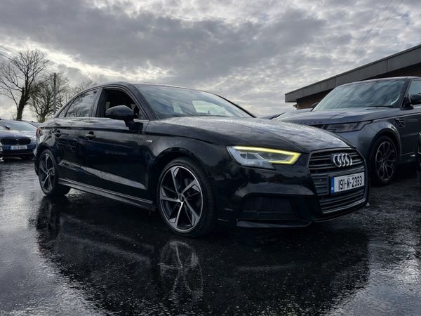 Audi A3 Saloon, Diesel, 2019, Black
