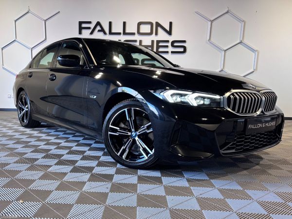 BMW 3-Series Saloon, Petrol Hybrid, 2023, Black
