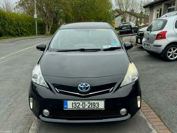 Toyota Prius MPV, Petrol Hybrid, 2013, Black