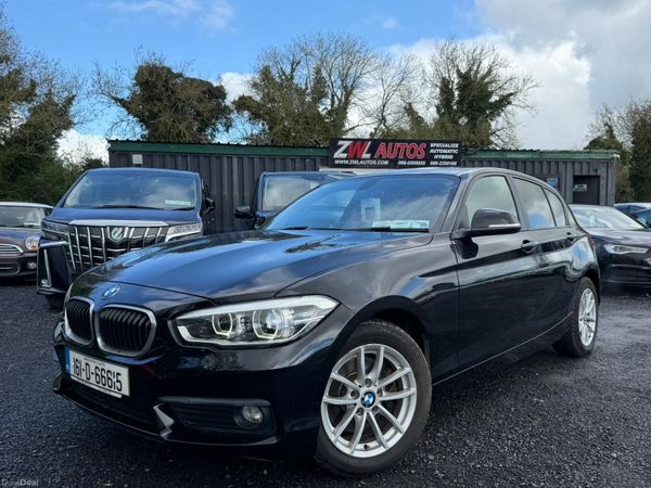 BMW 1-Series Hatchback, Petrol, 2016, Black