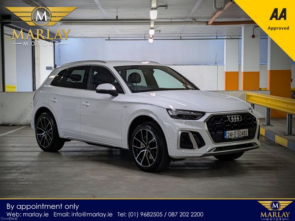Audi Q5 SUV, Petrol Plug-in Hybrid, 2024, White