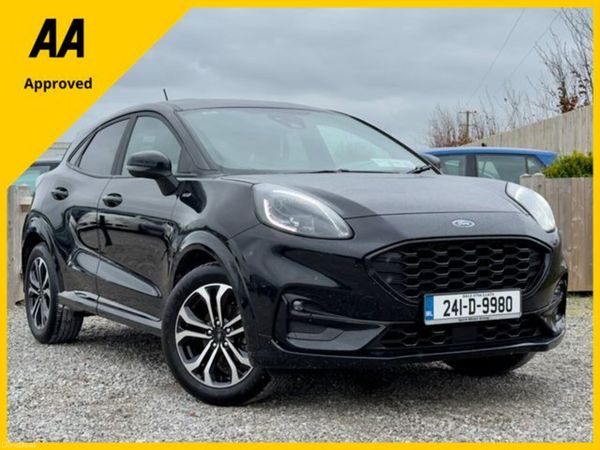Ford Puma MPV, Petrol Hybrid, 2024, Black