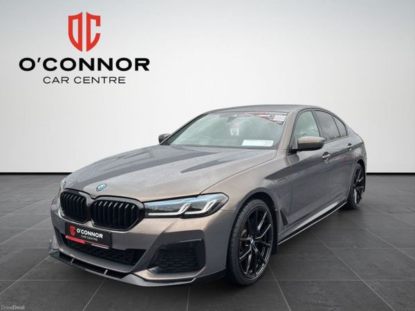 BMW 5-Series Saloon, Petrol Plug-in Hybrid, 2022, Grey