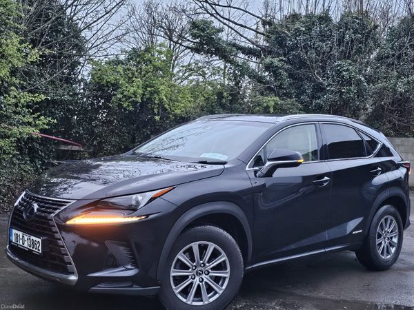 Lexus NX SUV, Petrol Hybrid, 2018, Black