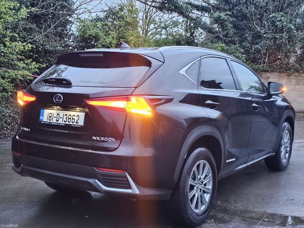 Lexus NX SUV, Petrol Hybrid, 2018, Black