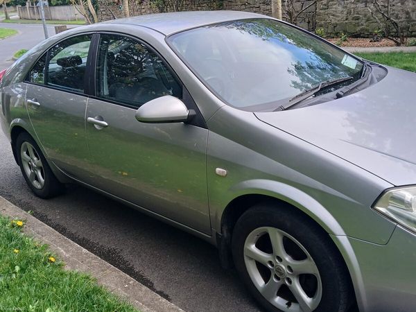 Nissan Primera Hatchback, Petrol, 2003, Silver