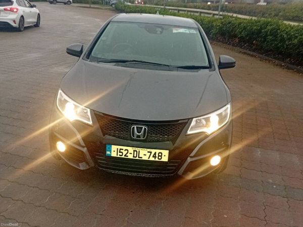 Honda Civic Hatchback, Petrol, 2015, Grey