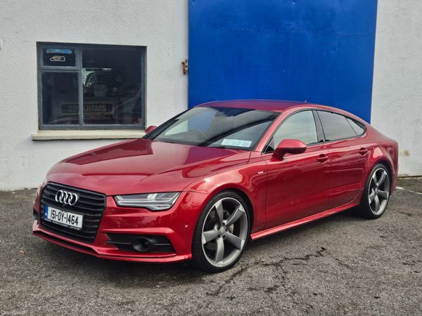 Audi A7 Hatchback, Diesel, 2015, Red