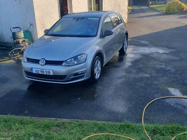 Volkswagen Golf Hatchback, Diesel, 2014, Silver