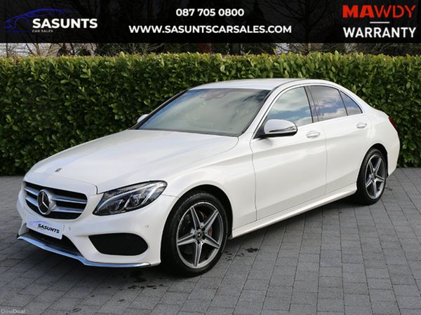 Mercedes-Benz C-Class Saloon, Diesel, 2018, White