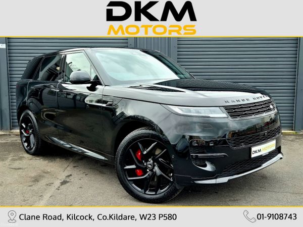 Land Rover Range Rover Sport SUV, Petrol Hybrid, 2025, Black