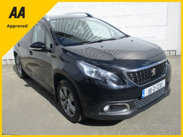 Peugeot 2008 Estate, Petrol, 2018, Black