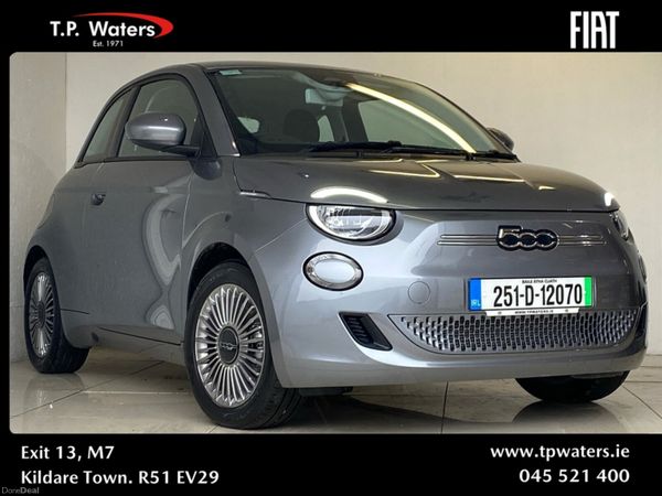 Fiat 500e Hatchback, Electric, 2025, Grey