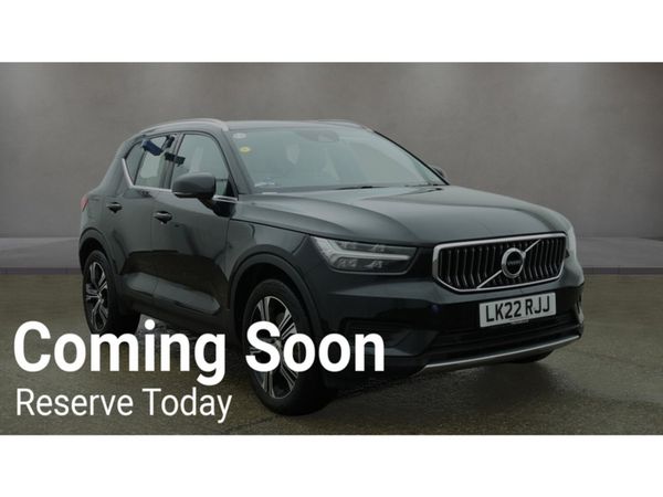 Volvo XC40 SUV, Petrol Plug-in Hybrid, 2022, Black