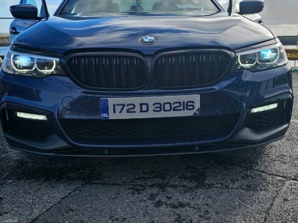 BMW 5-Series Saloon, Diesel, 2017, Blue