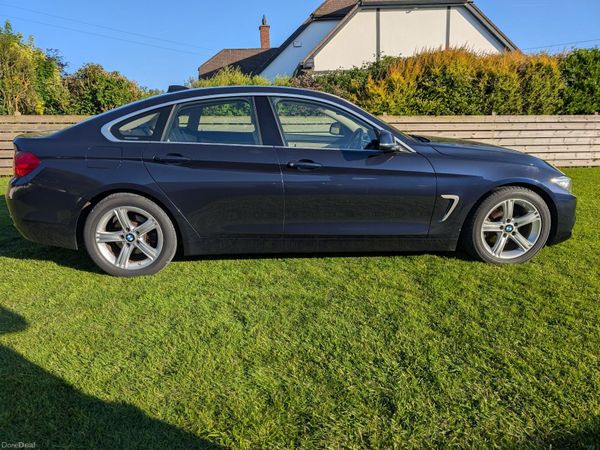 BMW 4-Series Saloon, Diesel, 2016, Blue
