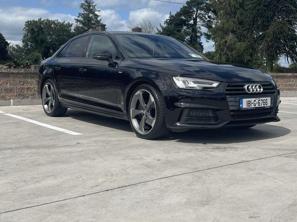 Audi A4 Saloon, Diesel, 2018, Black
