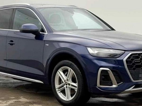 Audi Q5 SUV, Diesel Hybrid, 2023, Blue