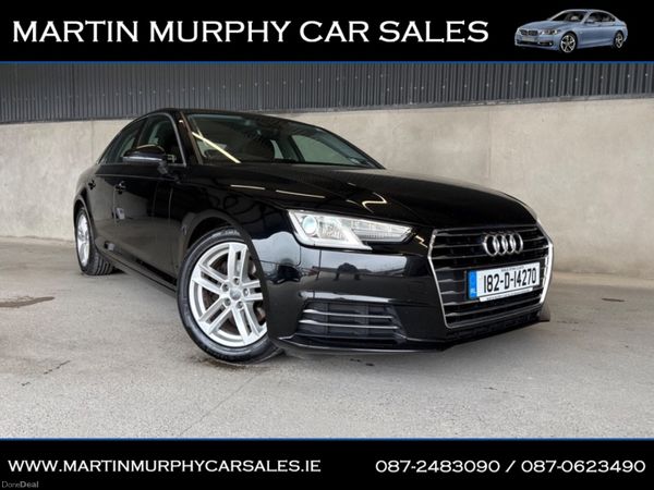 Audi A4 Saloon, Diesel, 2018, Black
