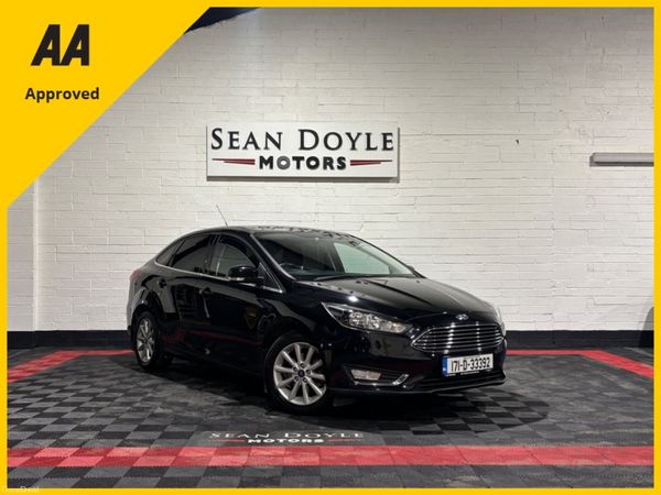 Ford Focus Saloon, Diesel, 2017, Black