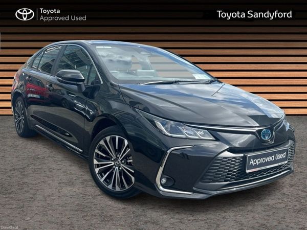 Toyota Corolla Saloon, Petrol Hybrid, 2023, Black