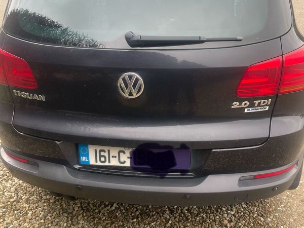 Volkswagen Tiguan SUV, Diesel, 2016, Black