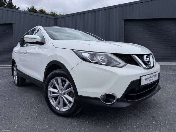Nissan Qashqai Hatchback, Diesel, 2014, White