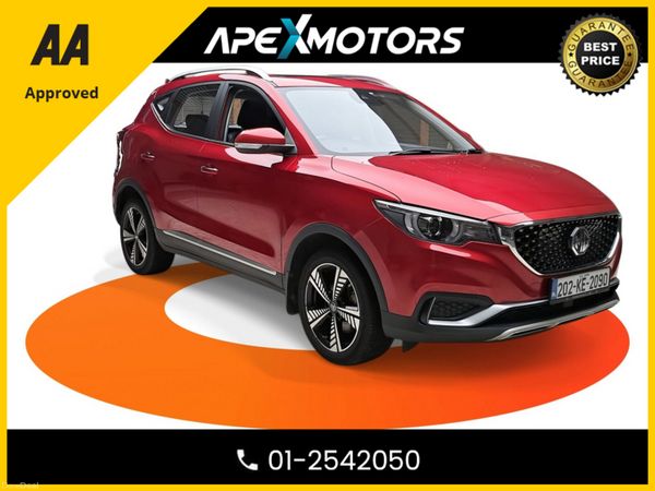 MG ZS Hatchback, Electric, 2020, Red