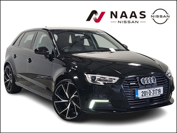 Audi A3 Hatchback, Petrol Hybrid, 2020, Black