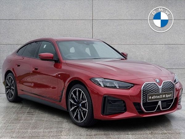 BMW i4 Saloon, Electric, 2026, Red