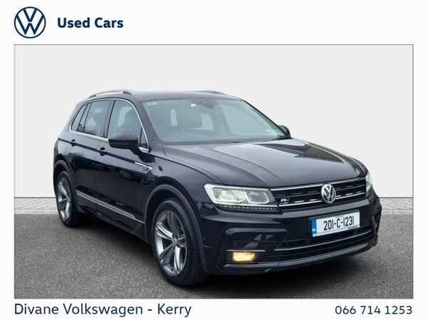 Volkswagen Tiguan SUV, Diesel, 2020, Black